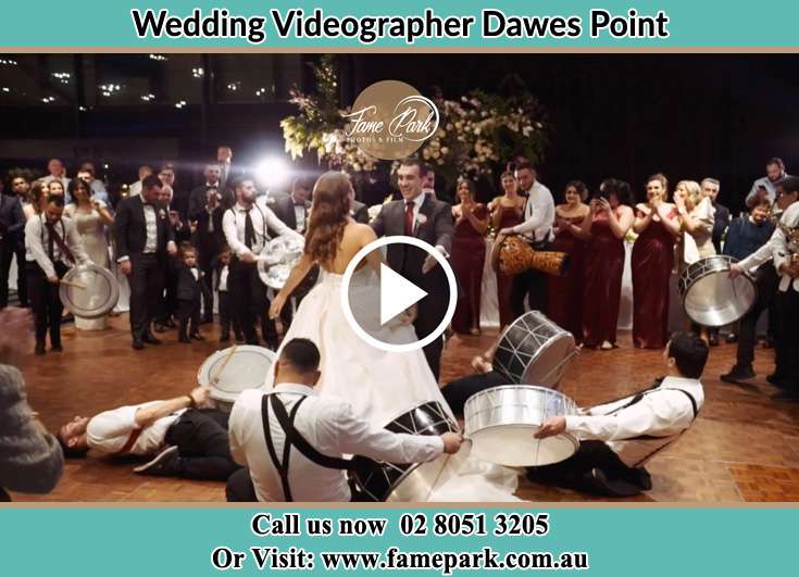 Bride and Groom looking at each other at the dance floor Dawes Point NSW 2000